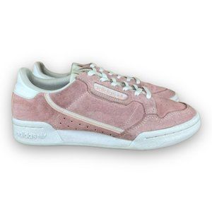 adidas Originals Continental 80 Sneakers EE6423 Suede Pink White Youth 4 Women 5